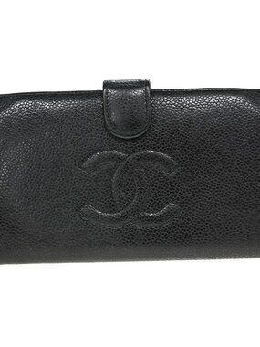 Chanel Black Calfskin Wallet NQ06169